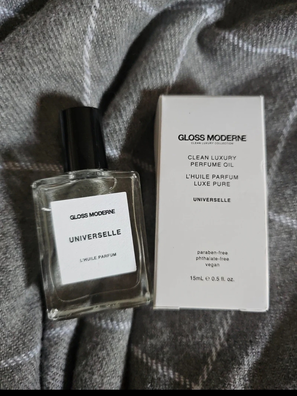 GLOSS MODERNE Universelle Clean Luxury Perfume Oil - 15ml NEW